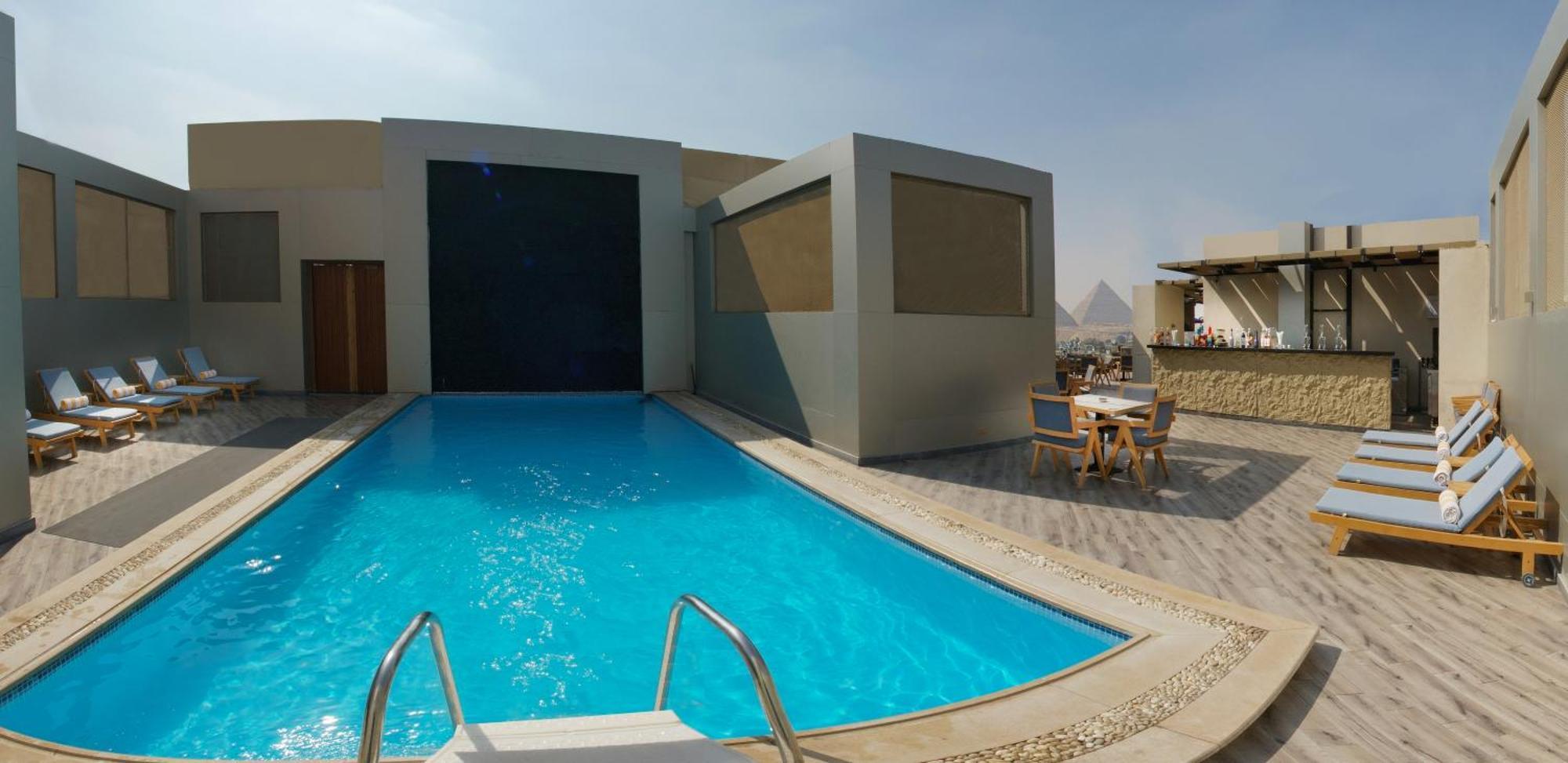Stay Inn Pyramids Hotel Al Kawm al Akhdar Zewnętrze zdjęcie